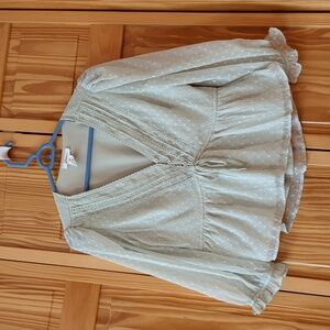 Blouse, green medium